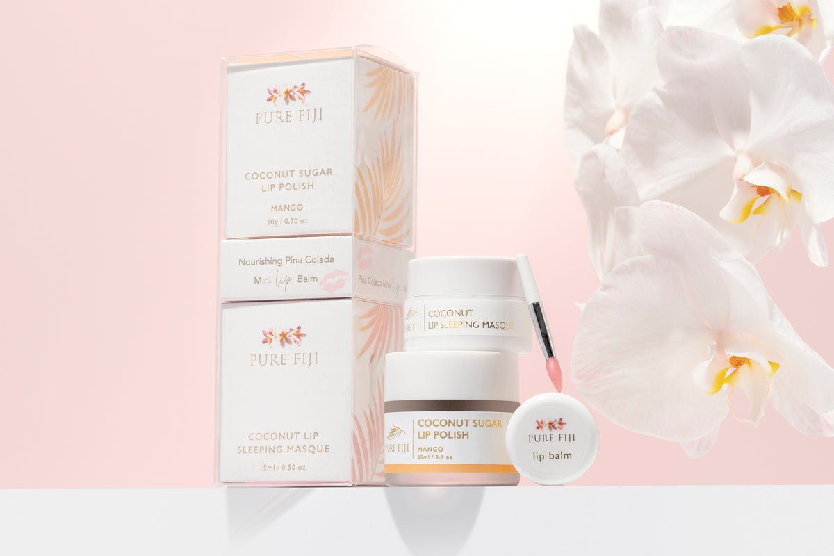 Lip Polish, Balm & Sleeping Masque Trio