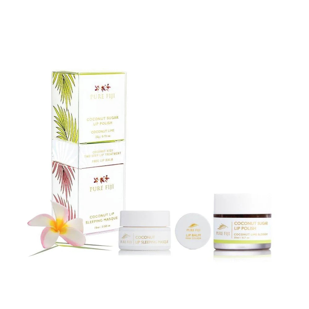 Lip Polish, Balm & Sleeping Masque Trio
